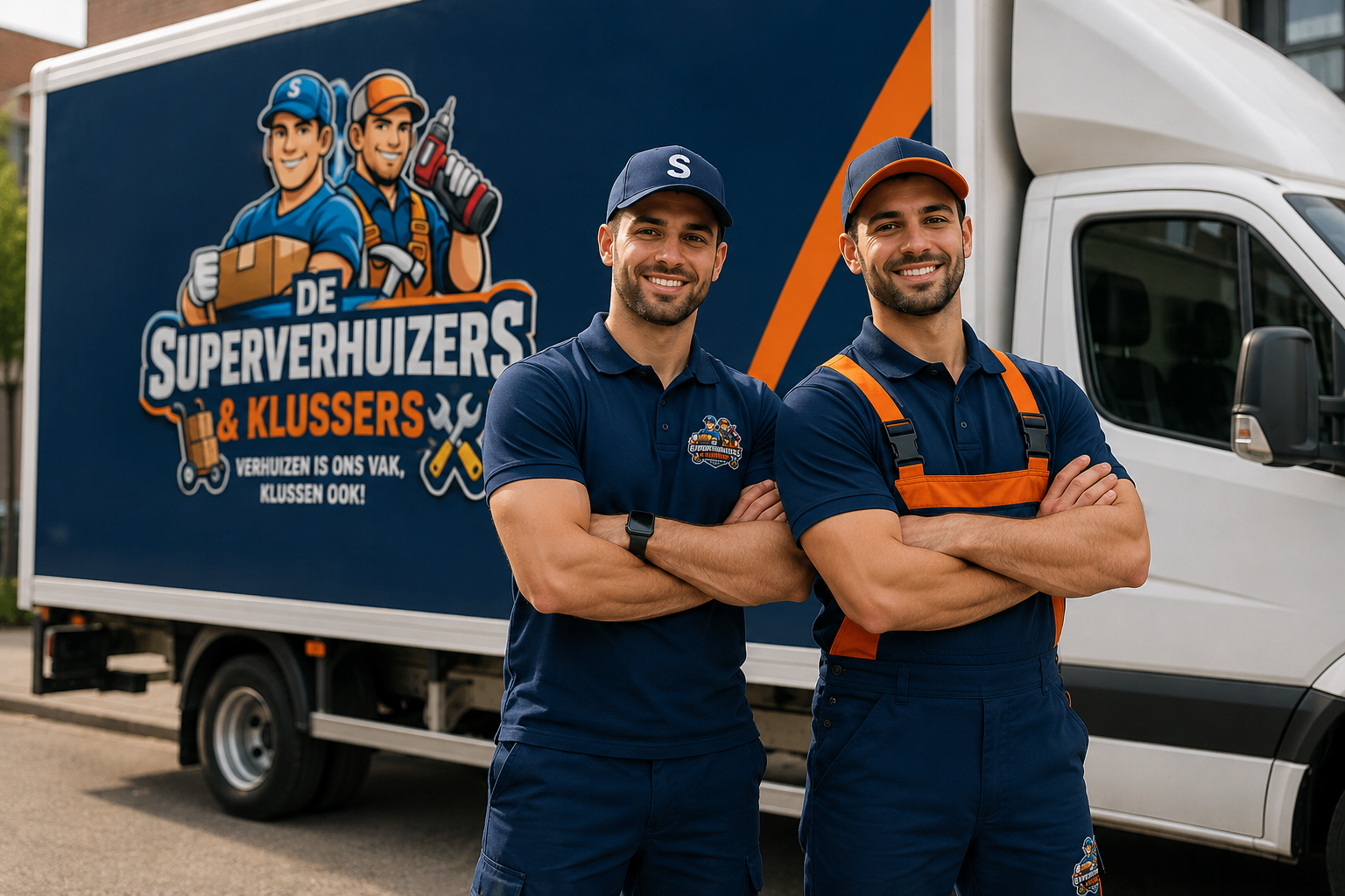 Het team van De Super Verhuizers & Klussers